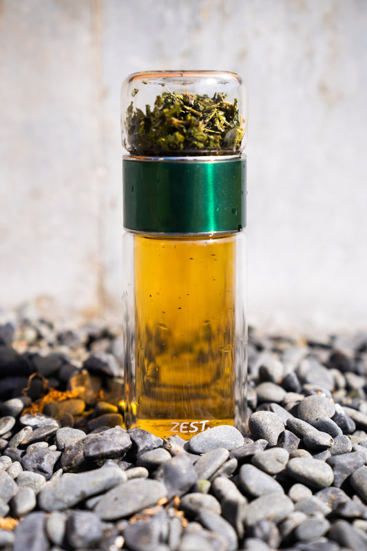 Tea Infuser Bottle - Green